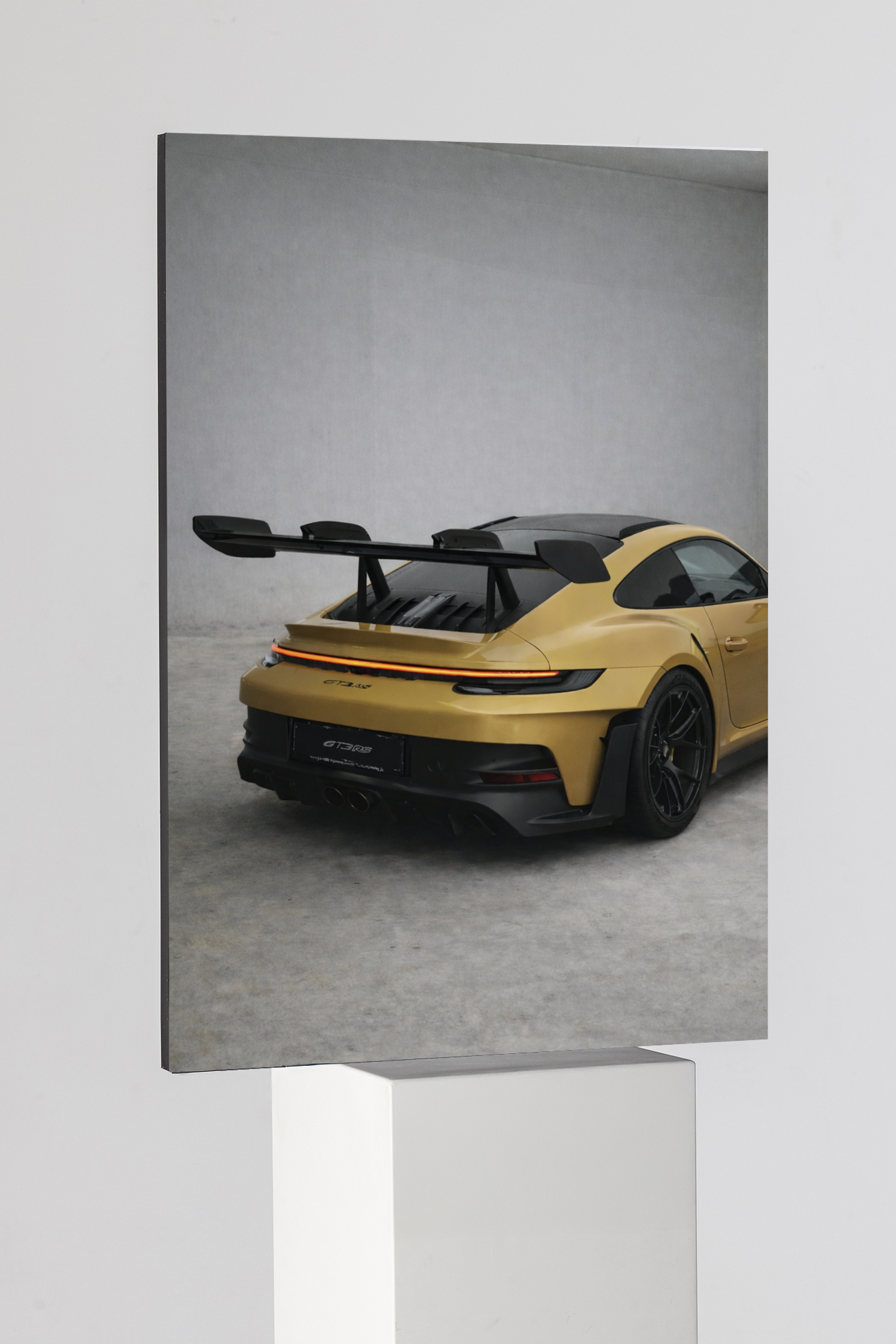 بورش جي تي 3 آر إس أيرو الإصدار الخلفي