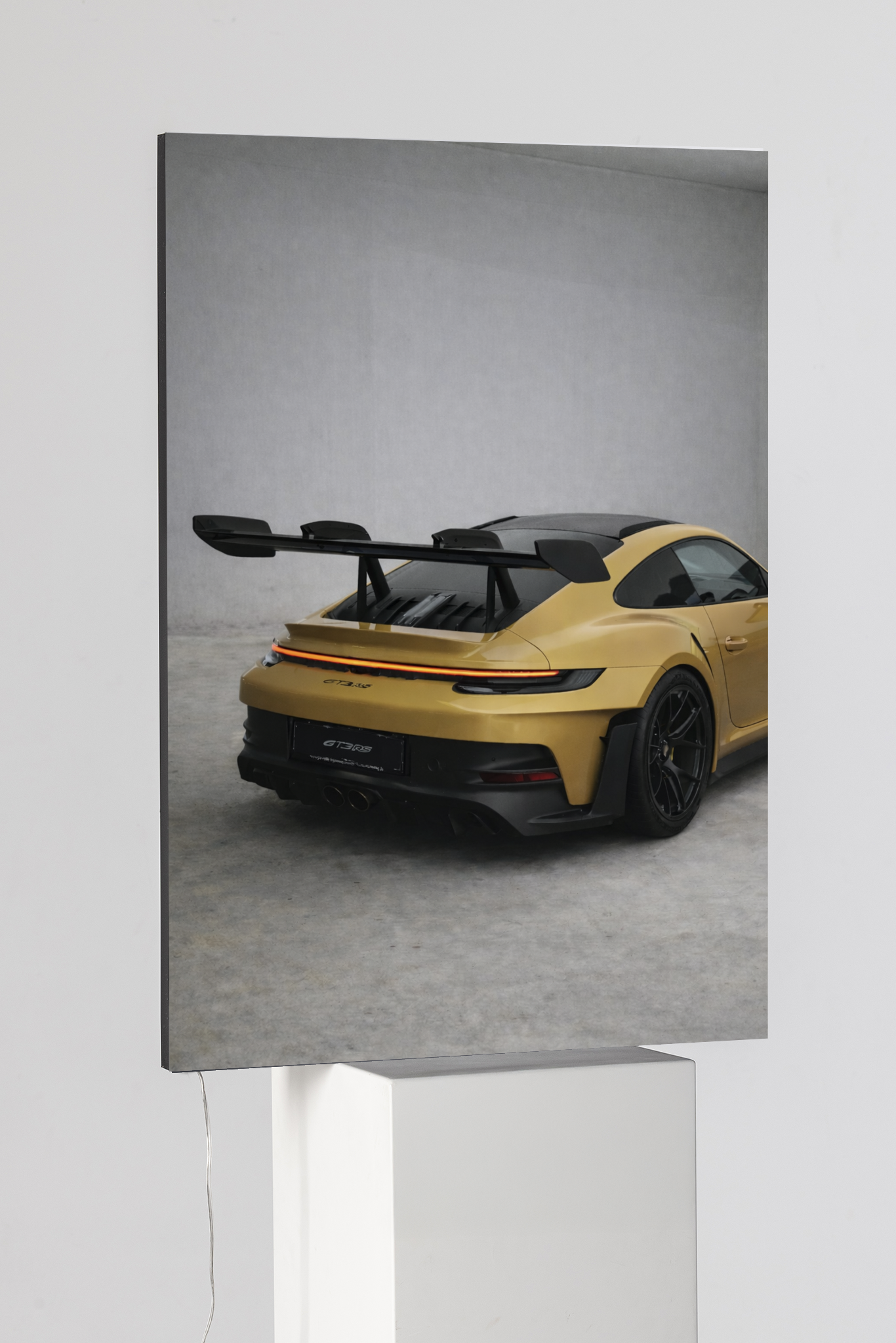 بورش جي تي 3 آر إس أيرو الإصدار الخلفي