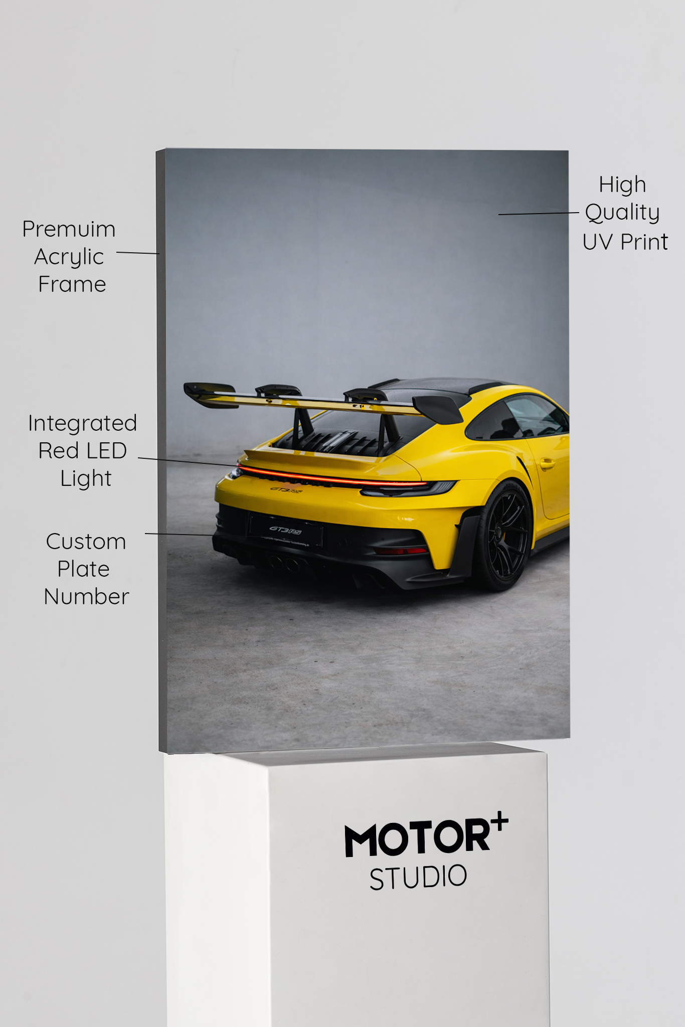 بورش جي تي 3 آر إس أيرو الإصدار الخلفي