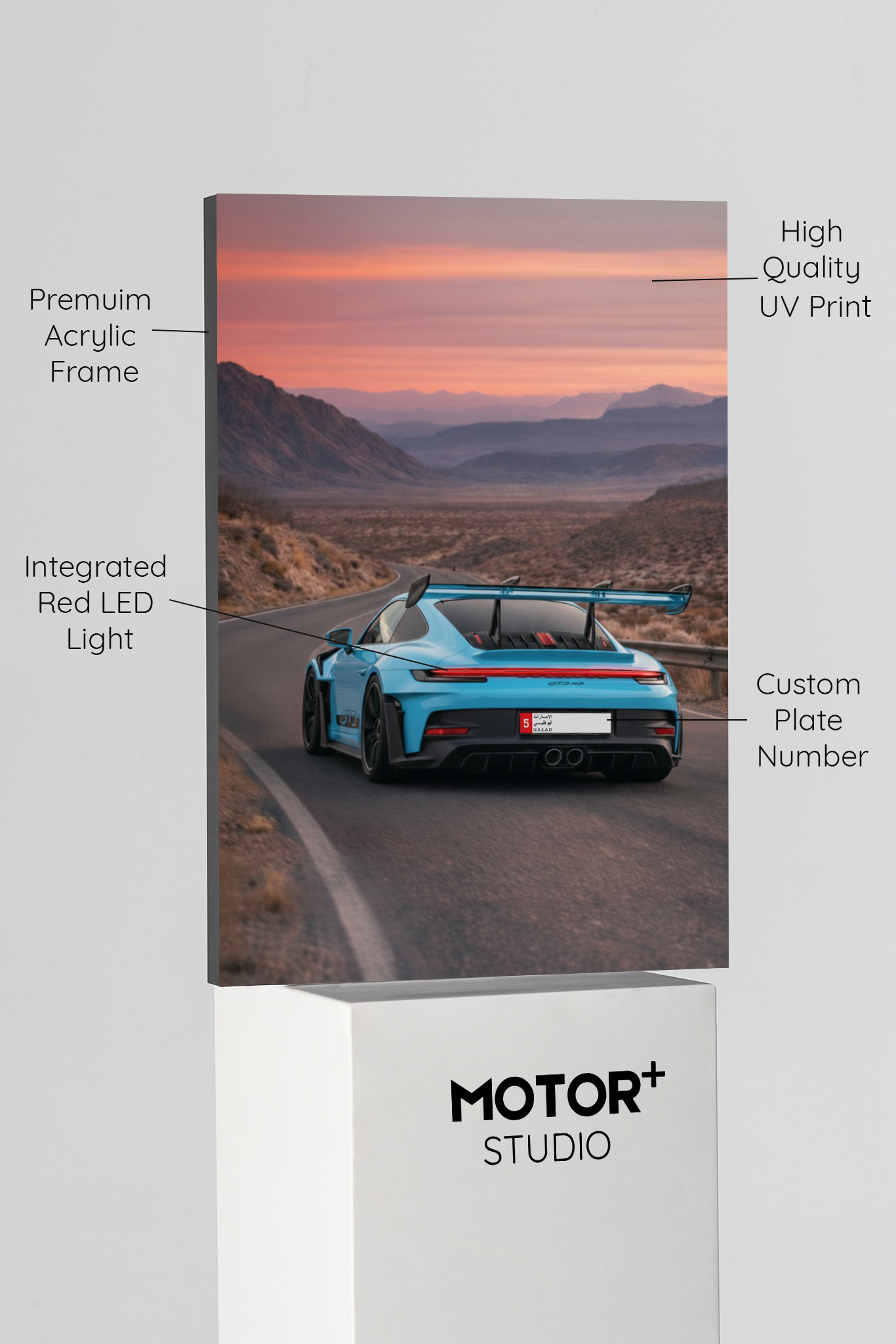 بورش 911 جي تي 3 آر إس إصدار ديزرت هورايزون