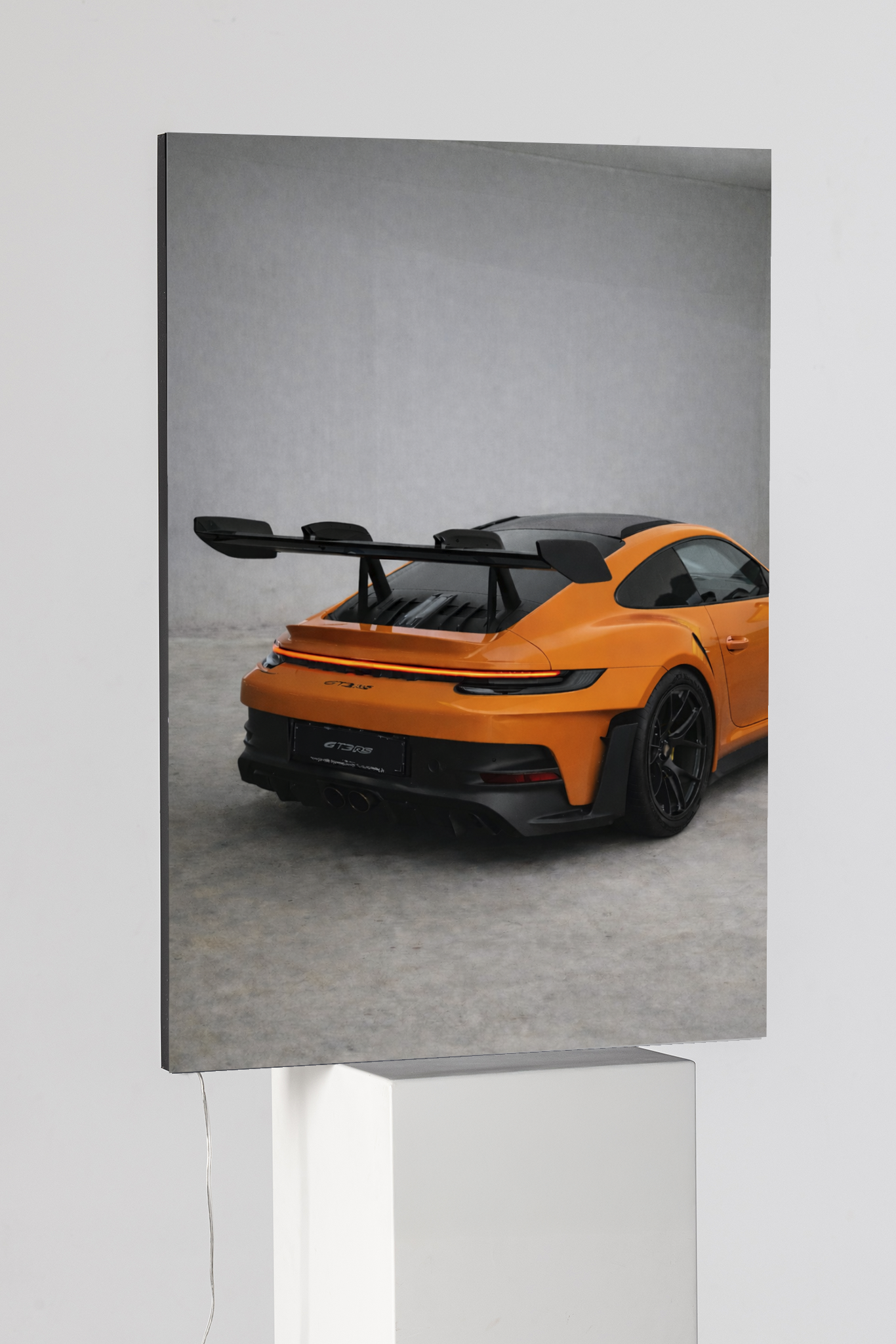 بورش جي تي 3 آر إس أيرو الإصدار الخلفي