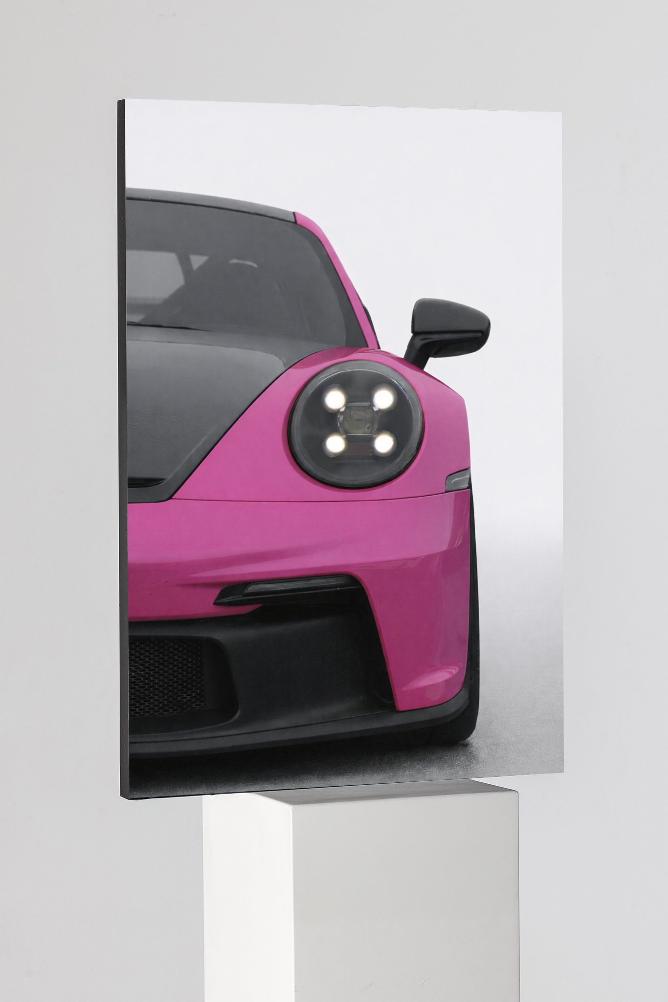 بورش جي تي 3 آر إس إصدار المصابيح الأمامية المميزة