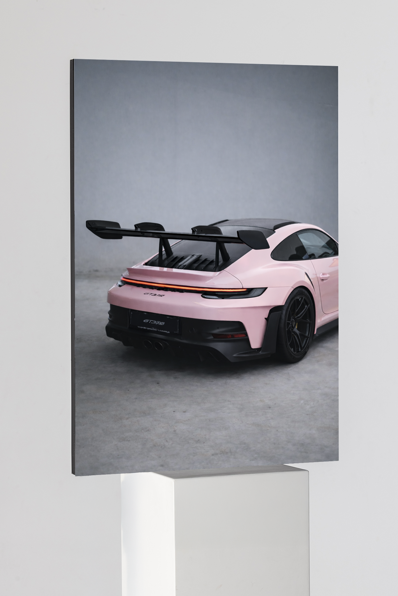 بورش جي تي 3 آر إس أيرو الإصدار الخلفي