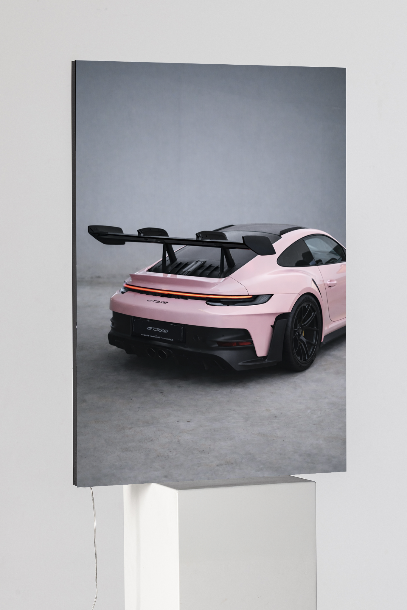 بورش جي تي 3 آر إس أيرو الإصدار الخلفي