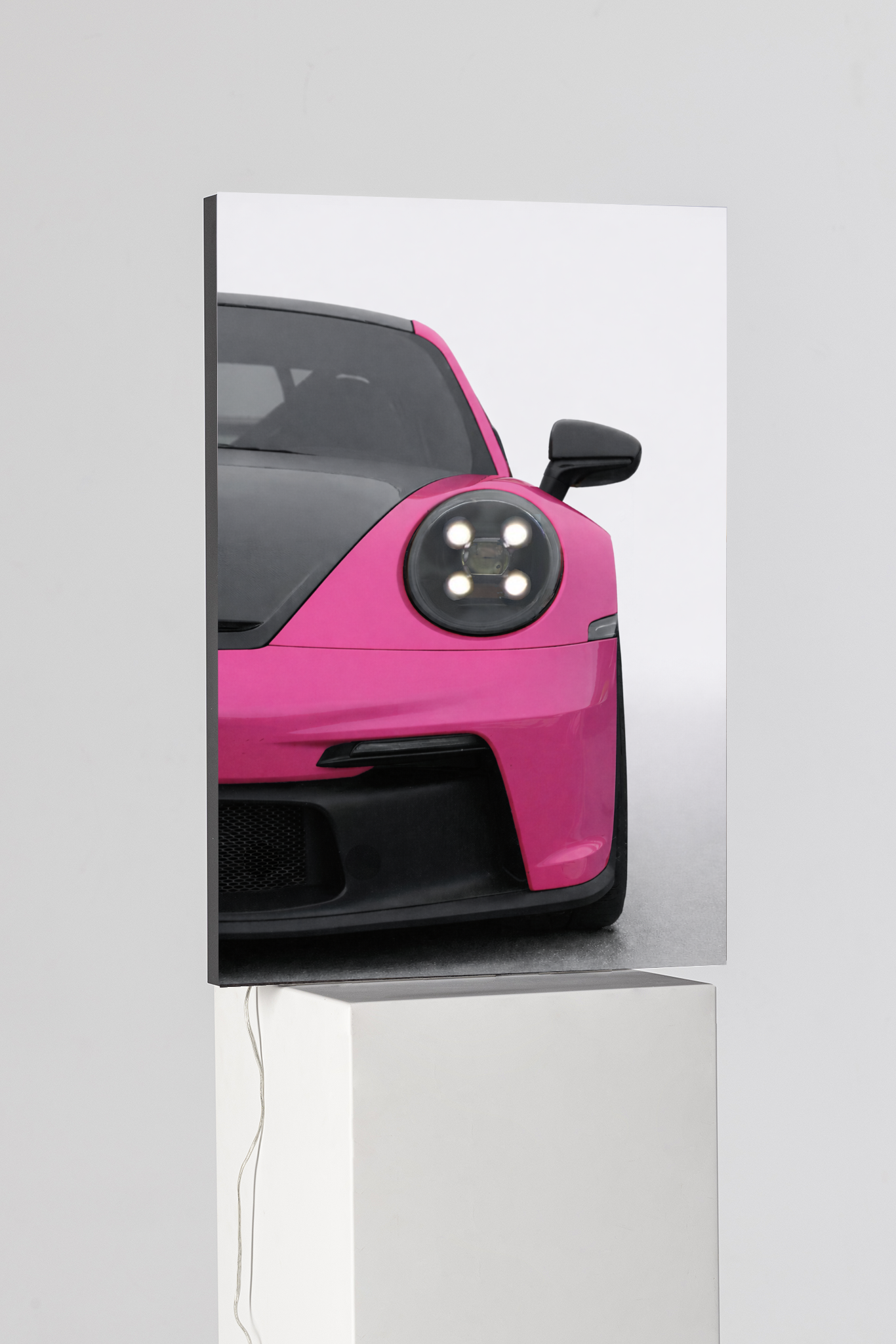 بورش جي تي 3 آر إس إصدار المصابيح الأمامية المميزة