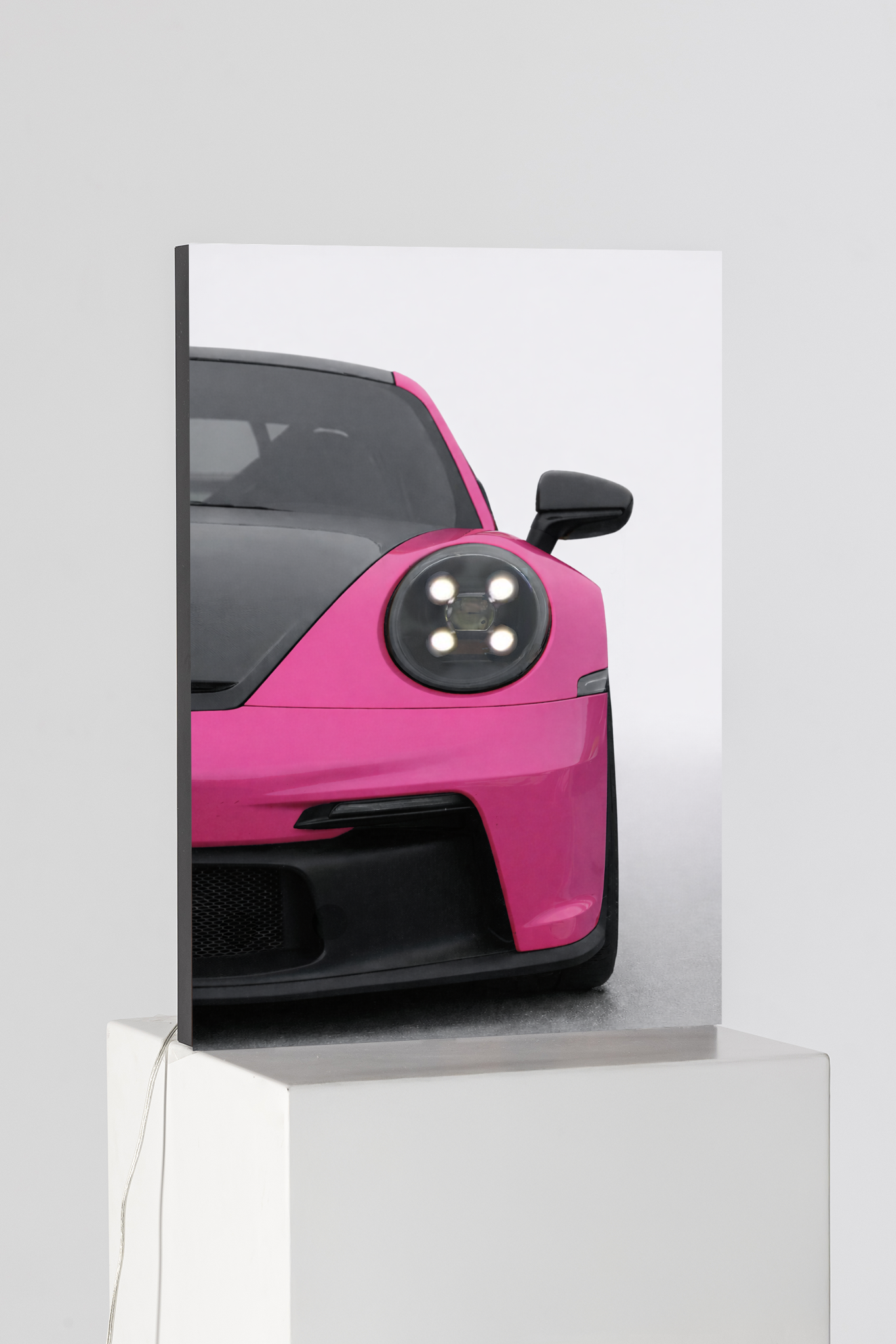 بورش جي تي 3 آر إس إصدار المصابيح الأمامية المميزة