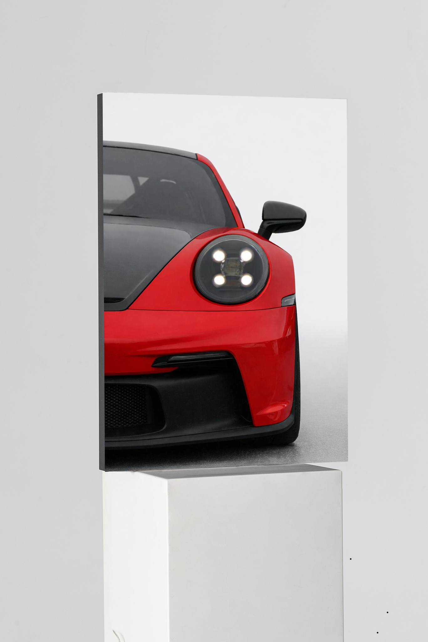 بورش جي تي 3 آر إس إصدار المصابيح الأمامية المميزة