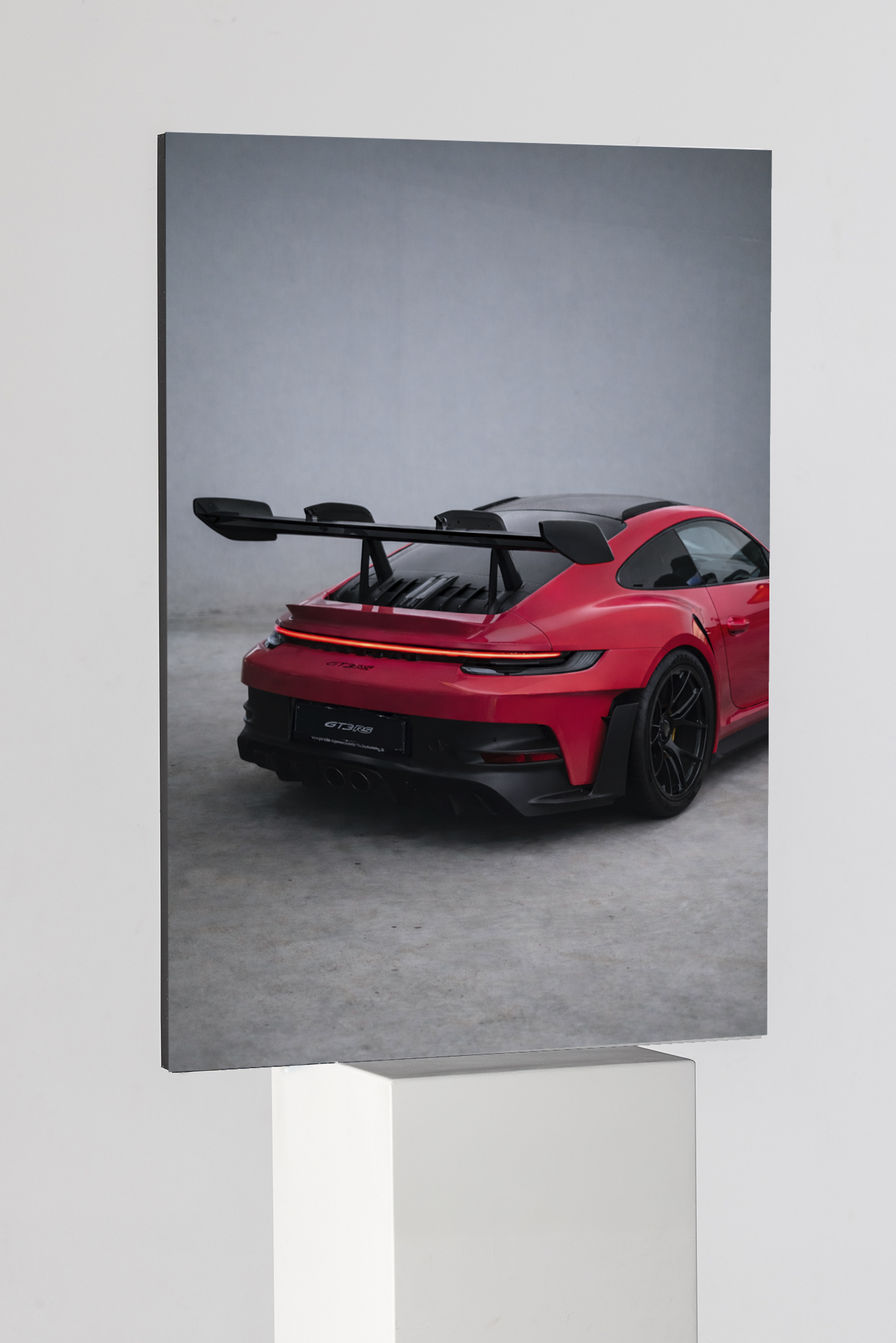 بورش جي تي 3 آر إس أيرو الإصدار الخلفي