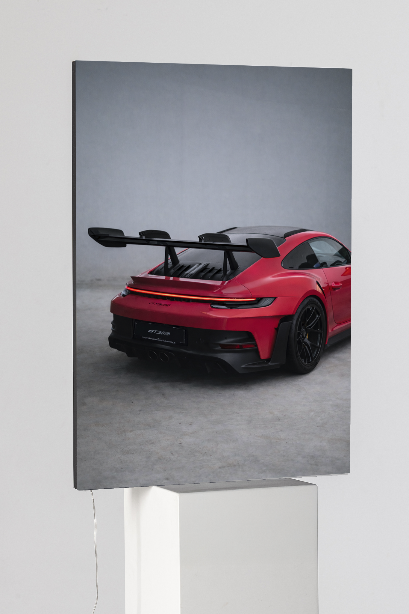 بورش جي تي 3 آر إس أيرو الإصدار الخلفي